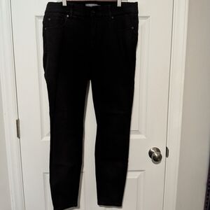 Torrid Black Bombshell Skinny Jeans 14R Stretch Jeans Supportive Waistband